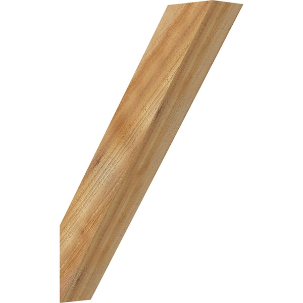 Ekena Millwork 4"W x 18"D x 26"H Traditional Rough Sawn Knee Brace, Western Red Cedar BRC04X18X26TRA00RWR - main